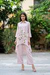 Lavender Embroidered Co-Ord set