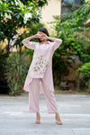 Lavender Embroidered Co-Ord set