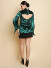 Show stopper velvet top