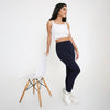 Navy Stretchable Pants