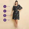 STATEMENT Navy floral DRESS