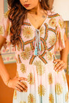 Golden Meadow Maxi Dress