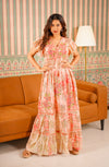 Blush Garden Maxi Dress