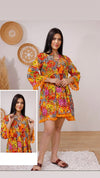 Safari Bloom Tunic Dress & Bag Set